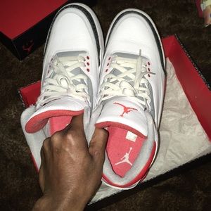 Air Jordan 3s Fire Red 2013